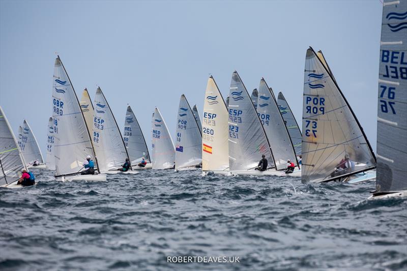 2022 Open Finn European Masters, L'Hospitalet d'Infant photo copyright Robert Deaves taken at  and featuring the Finn class