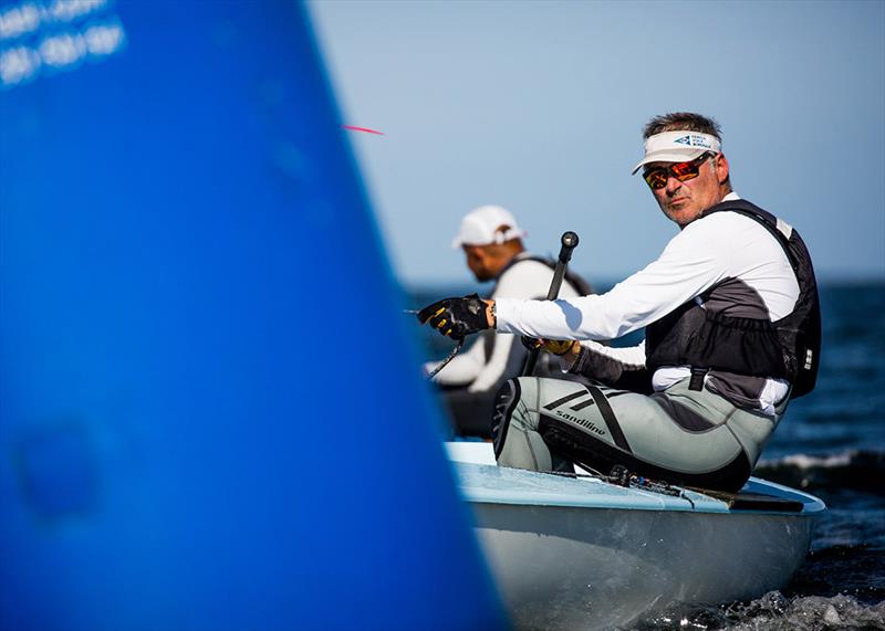 Laurent Hay - 2021 Finn World Masters, Mar Menor, Spain - photo © Robert Deaves / Finn Class