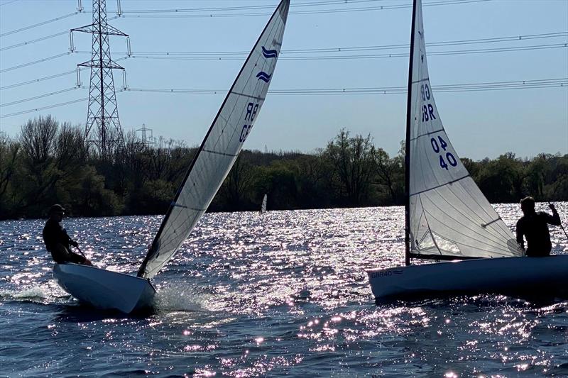 Finn Open Meeting at Burghfield - photo © Peter Blackman