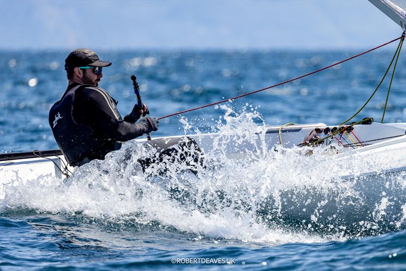 Arkadii Kistanov, ITA - 2025 Open Finn European Championship - photo © Robert Deaves / www.robertdeaves.uk