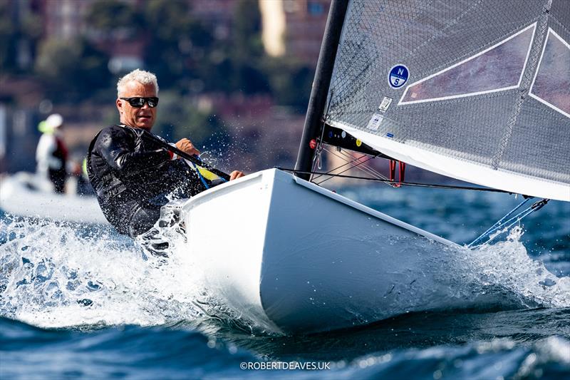 Peter Peet, NED - 2025 Open Finn European Championship - photo © Robert Deaves / www.robertdeaves.uk