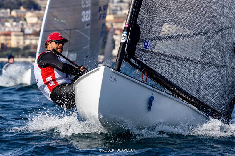 Nicola Capriglione, ITA - 2025 Open Finn European Championship - photo © Robert Deaves / www.robertdeaves.uk