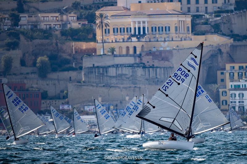 Downwind, race 6 - 2025 Open Finn European Championship - photo © Robert Deaves / www.robertdeaves.uk