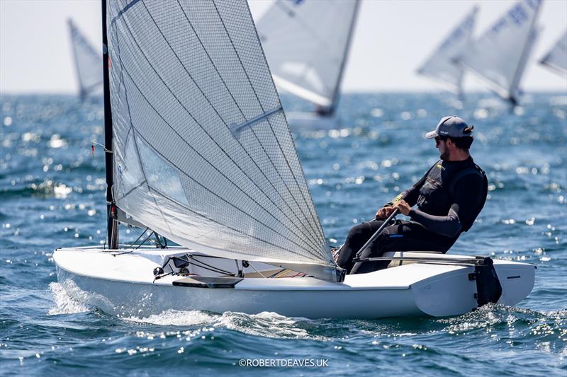 Federico Colaninno, ITA - 2025 Open Finn European Championship - photo © Robert Deaves / www.robertdeaves.uk