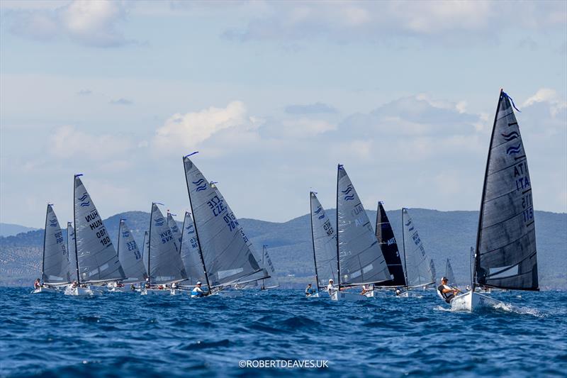 Finn competition - photo © Robert Deaves