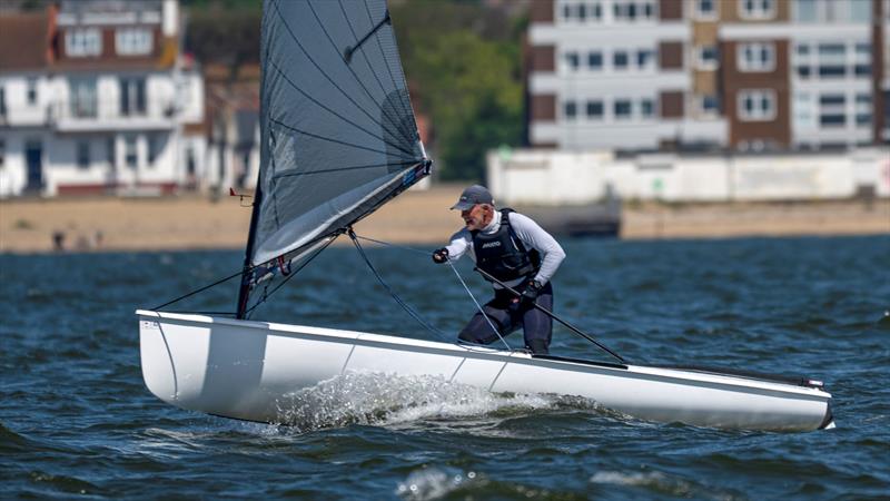 Finn UK Masters at Thorpe Bay photo copyright David Maynard / www.alleycatphotographer.com taken at Thorpe Bay Yacht Club and featuring the Finn class
