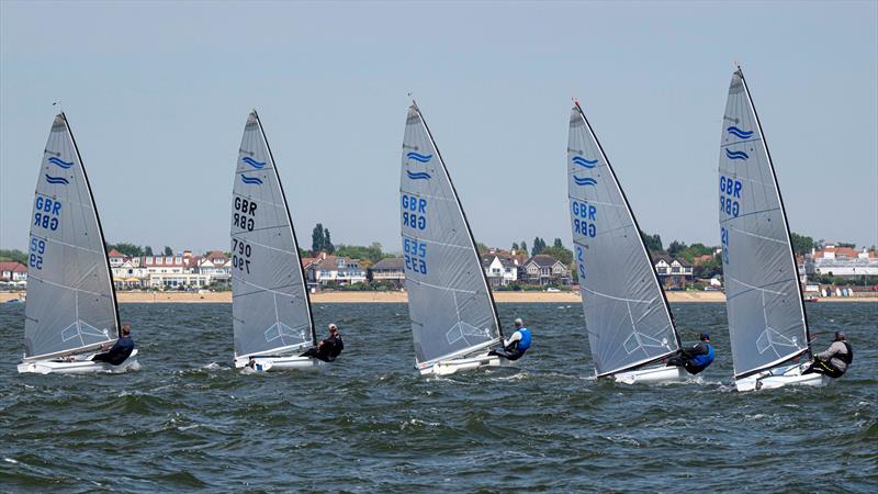 Finn UK Masters at Thorpe Bay photo copyright David Maynard / www.alleycatphotographer.com taken at Thorpe Bay Yacht Club and featuring the Finn class