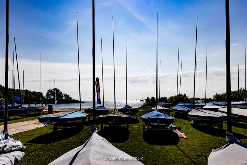 Finn World Masters in Medemblik photo copyright Robert Deaves / www.robertdeaves.uk taken at Regatta Center Medemblik and featuring the Finn class