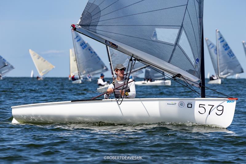 Nick Craig, GBR - Finn World Masters in Medemblik - Day 4 - photo © Robert Deaves / www.robertdeaves.uk