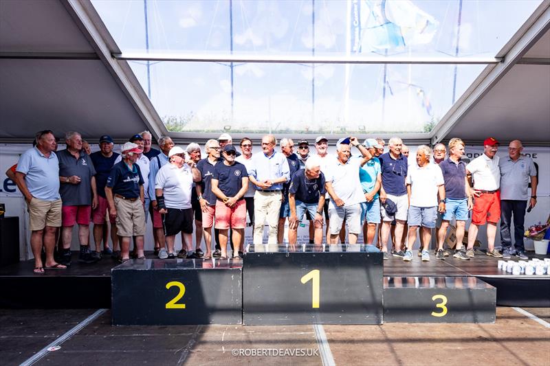 Legends and Super Legends - Finn World Masters in Medemblik - photo © Robert Deaves / www.robertdeaves.uk