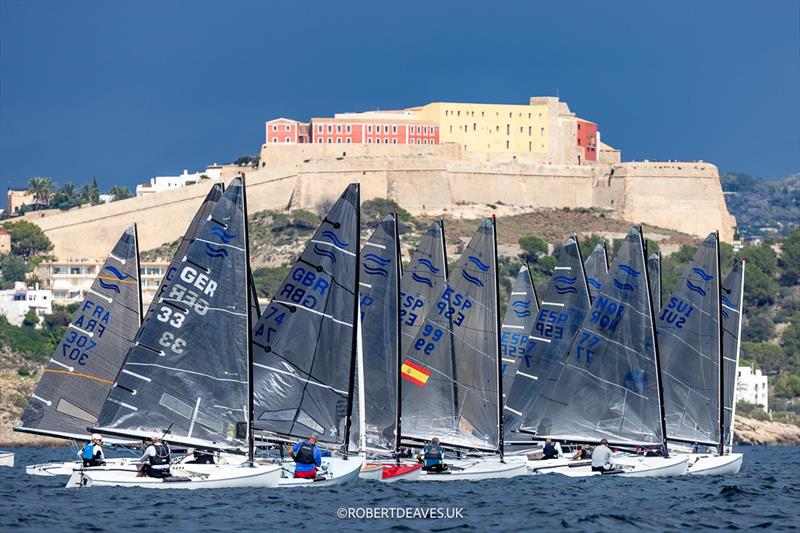 2025 Spanish Open Finn Championship in Ibiza photo copyright Robert Deaves taken at Club Náutico de Ibiza and featuring the Finn class