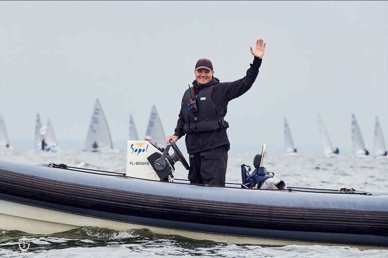 Piotr Kula photo copyright Robert Deaves taken at  and featuring the Finn class