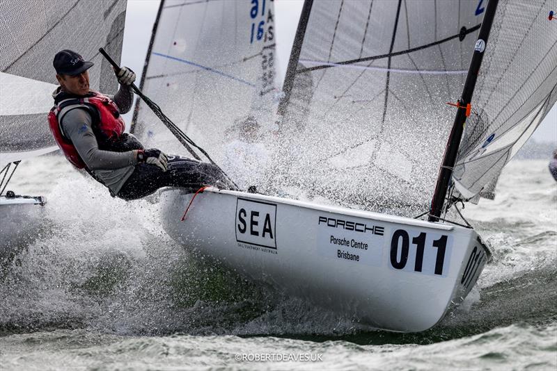 Brendan Casey, AUS - 2026 Finn Gold Cup day 2 - photo © Robert Deaves