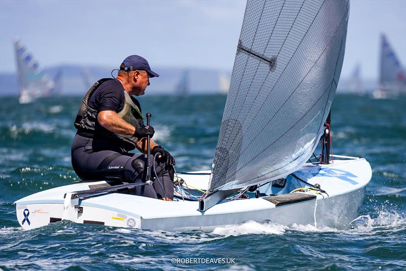 Seventieth Finn Gold Cup in Brisbane - Day 3 - Anthony Niossiter, AUS - photo © Robert Deaves / www.robertdeaves.uk