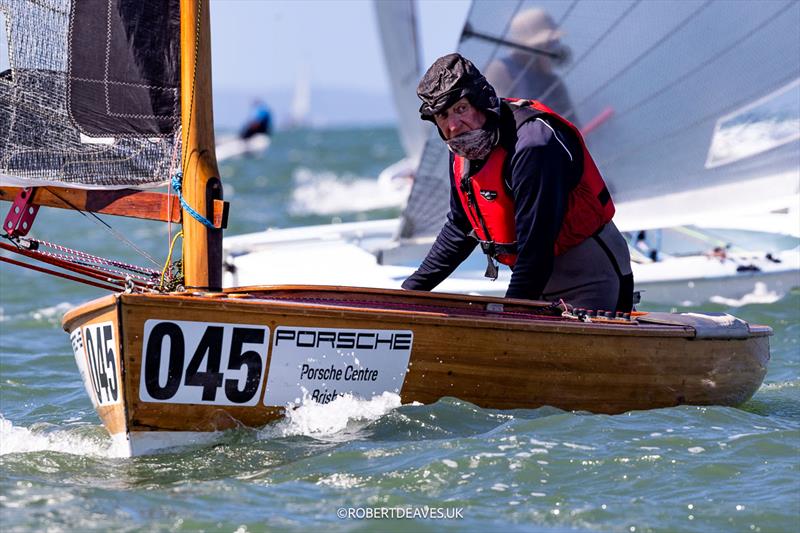 Kerry Spencer, KA - 2026 Finn World Masters day 3 - photo © Robert Deaves / www.robertdeaves.uk