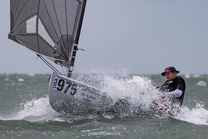 For many in Brisbane there was the stark realisation that giving up Finn sailing was not a realistic option while Gus Miller, 91, was still sailing.. - photo © Robert Deaves / www.robertdeaves.uk