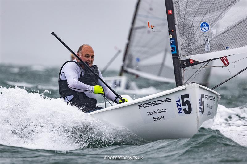Brendon Hogg makes great music as well as sailing well - photo © Robert Deaves / www.robertdeaves.uk