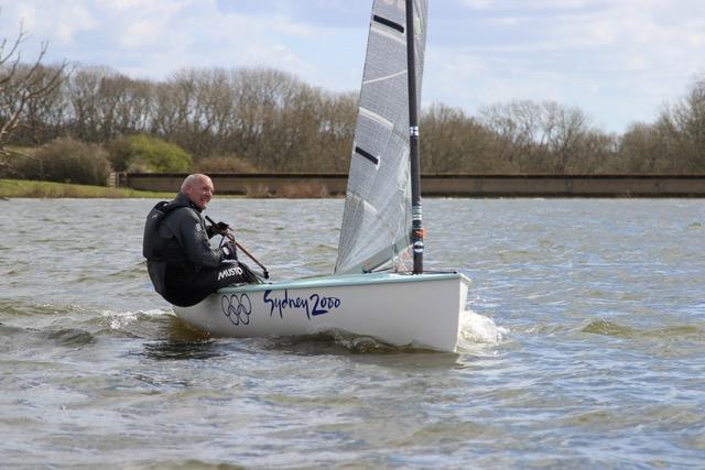 Bough Beech Finn Open photo copyright Sarah Seddon taken at Bough Beech Sailing Club and featuring the Finn class