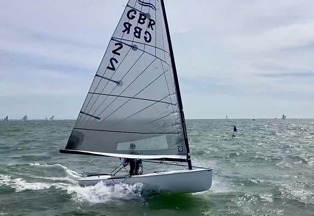 Finn UK Masters Championship at Hayling Island Sailing Club photo copyright HISC taken at Hayling Island Sailing Club and featuring the Finn class