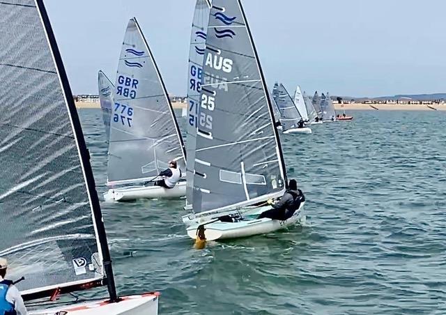 Finn UK Masters Championship at Hayling Island Sailing Club photo copyright HISC taken at Hayling Island Sailing Club and featuring the Finn class
