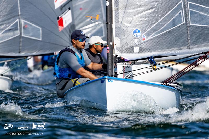 Martijn van Muyden, NED - Finn Open and U29 European Championship 2026 day 5 - photo © Robert Deaves