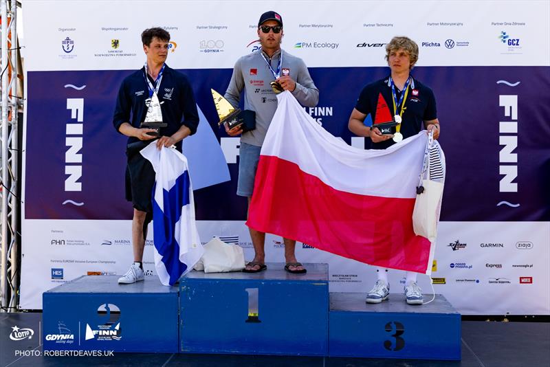 Top 3 U29 - Finn Open and U29 European Championship 2026 - photo © Robert Deaves