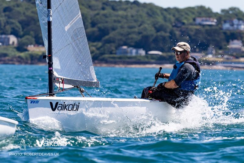 Vaikobi British Finn National Championship at Brixham Day 2 photo copyright Robert Deaves / www.robertdeaves.uk taken at Brixham Yacht Club and featuring the Finn class