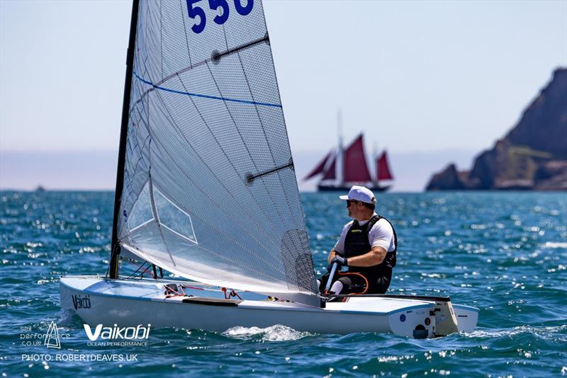 Vaikobi British Finn National Championship at Brixham Day 3 photo copyright Robert Deaves / www.robertdeaves.uk taken at Brixham Yacht Club and featuring the Finn class