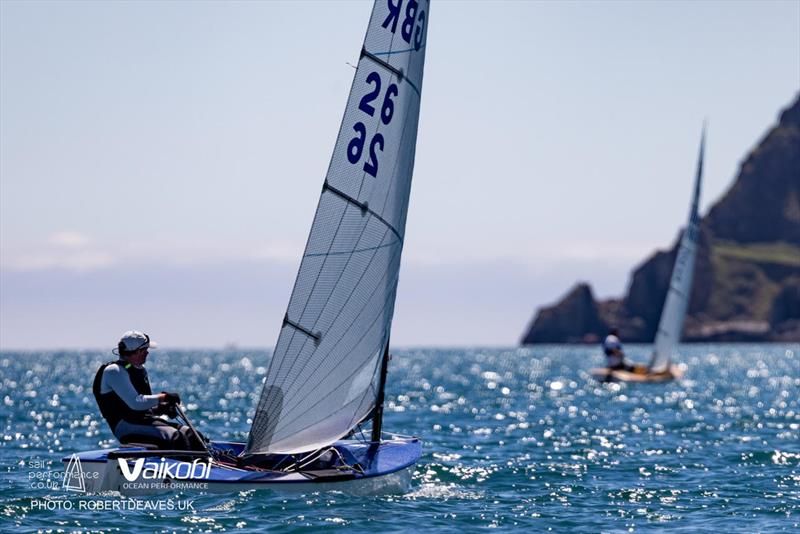 Vaikobi British Finn National Championship at Brixham Day 3 photo copyright Robert Deaves / www.robertdeaves.uk taken at Brixham Yacht Club and featuring the Finn class