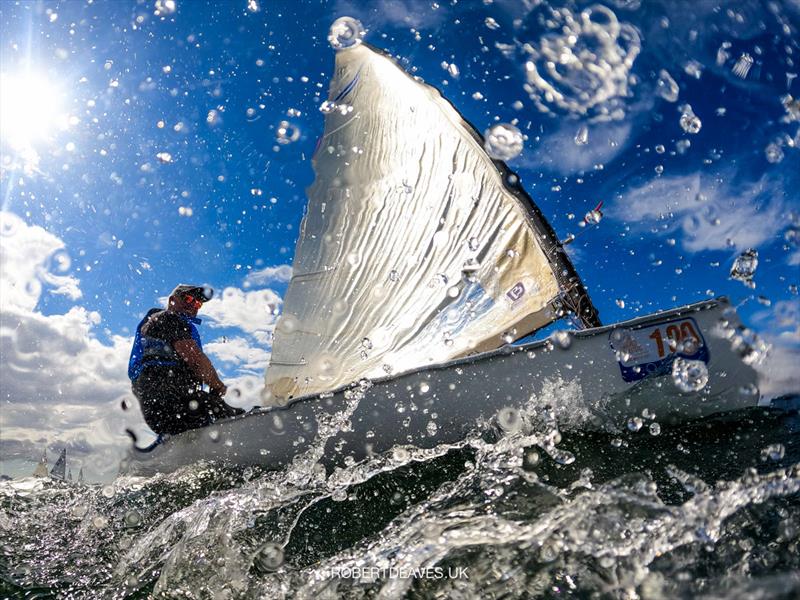 Finn World Masters on Mar Menor in 2021 photo copyright Robert Deaves taken at  and featuring the Finn class