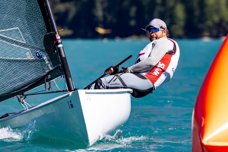 Finn Grand Slam Leg 6 at Silvaplana - photo © Robert Deaves / www.robertdeaves.uk
