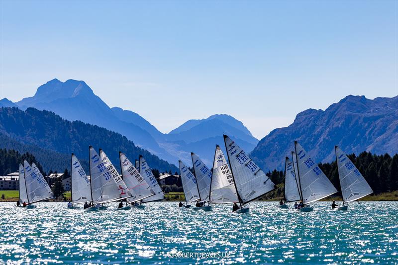 Finn Grand Slam Silvaplana Leg 6 - a feast for the eyes