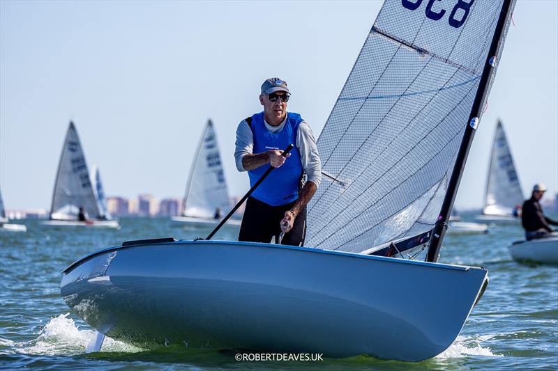 Simon Percival, GBR - Finn European Masters Championship 2026 Day 3 - photo © Robert Deaves