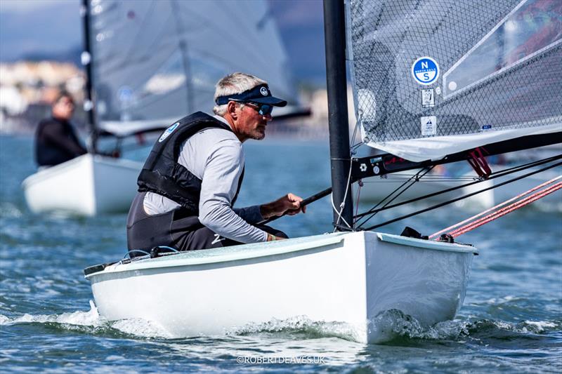 Christoph Burger, SUI - Finn European Masters Championship 2026 Day 5 photo copyright Robert Deaves / www.robertdeaves.uk taken at  and featuring the Finn class