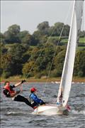 Maria Richards and Dave Nicholls compete at Chew