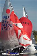 A crisp day for the Fireball Inland Championships