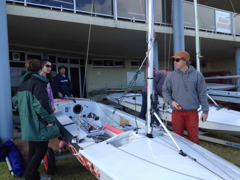 Fireball 'Pimp My Boat' in Adelaide thanks to IFASA and IFAA photo copyright Robin Inns / Dave Godden taken at Adelaide Sailing Club and featuring the Fireball class