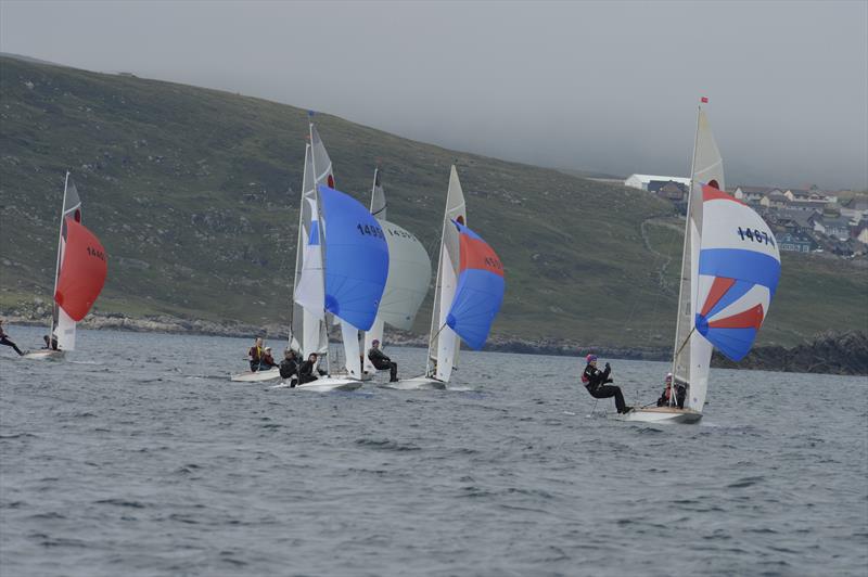 Fireball Europeans at Lerwick photo copyright Andrew Davies taken at Lerwick Boating Club and featuring the Fireball class