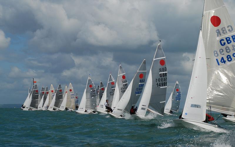 Fireball National Championships day 4 at Tenby photo copyright Alistair Mackay taken at Tenby Sailing Club and featuring the Fireball class