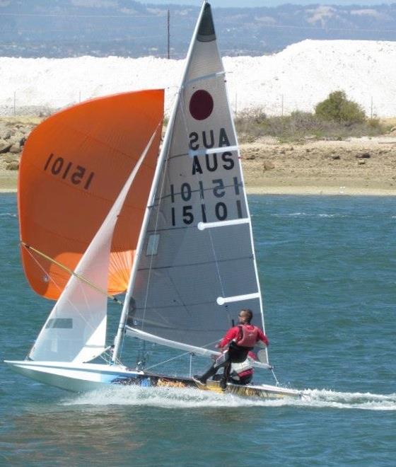 The consistent team of Matt Carter & Matt Neale enjoying their ride at the Fireball South Australia State Championship photo copyright Michelle Thompson taken at Port River Sailing Club and featuring the Fireball class