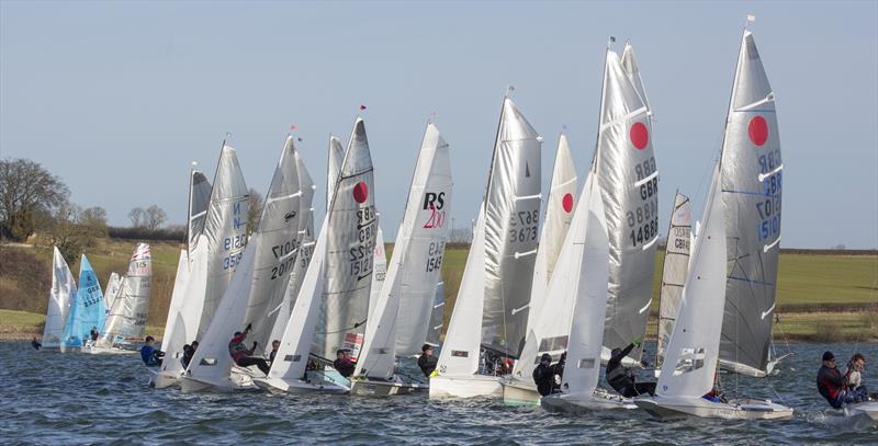 Steve Nicholson Memorial Trophy 2015 photo copyright Tim Olin / www.olinphoto.co.uk taken at Northampton Sailing Club and featuring the Fireball class