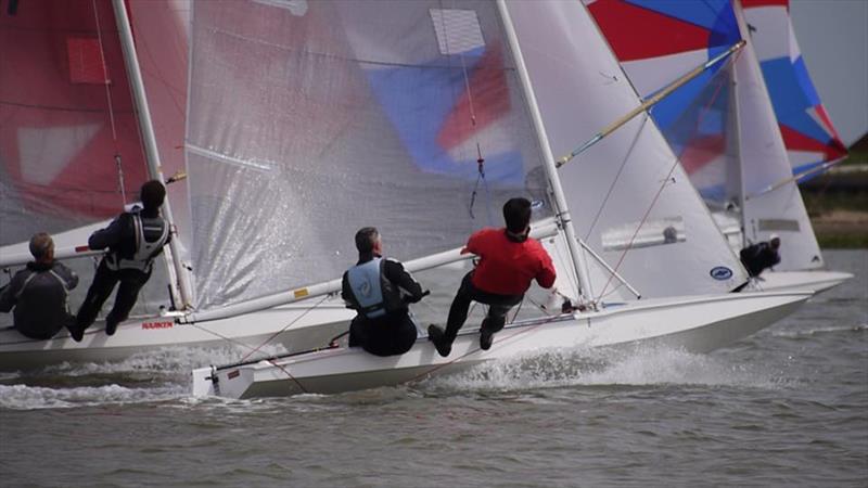 Brett Townsend and Dave Nichols during the Blackwater SC Britannia Trophy 2015 - photo © Oliver Southgate