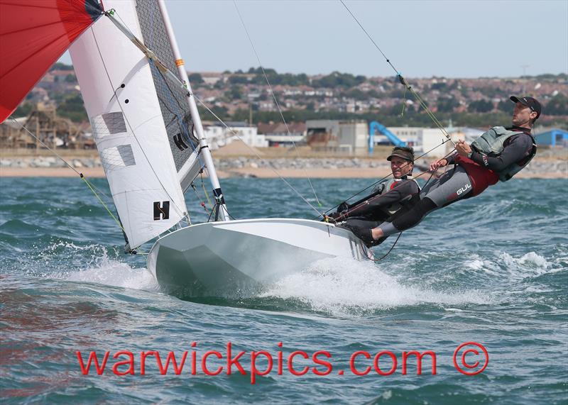 Fireball Open Meeting at Shoreham photo copyright Warwick Baker / www.warwickpics.com taken at Shoreham Sailing Club and featuring the Fireball class