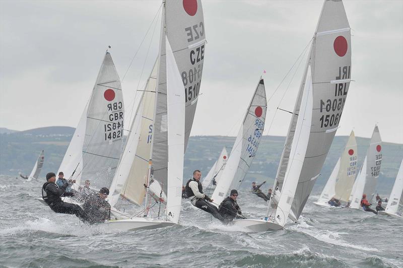 Gul Fireball World Championship day 3 photo copyright Lee Whitehead / www.photolounge.co.uk taken at Plas Heli Welsh National Sailing Academy and featuring the Fireball class