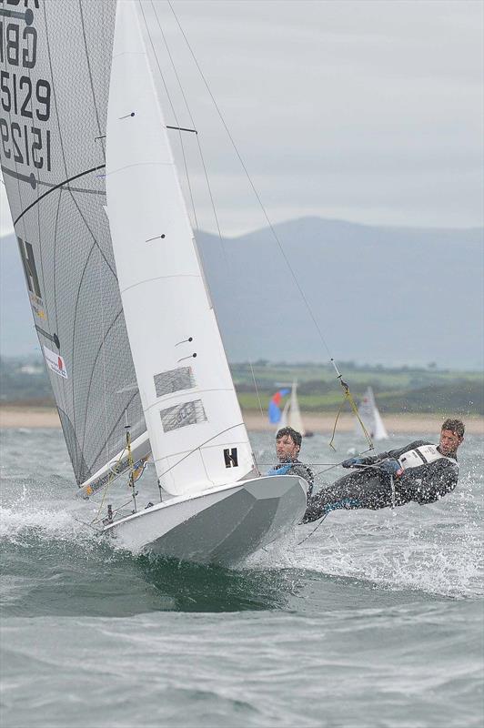 Gul Fireball World Championship day 3 photo copyright Lee Whitehead / www.photolounge.co.uk taken at Plas Heli Welsh National Sailing Academy and featuring the Fireball class