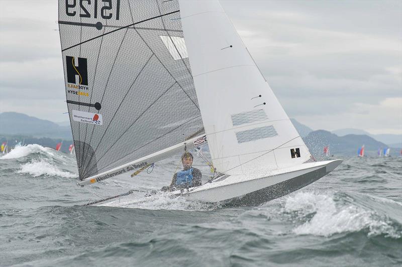 Gul Fireball World Championship day 3 photo copyright Lee Whitehead / www.photolounge.co.uk taken at Plas Heli Welsh National Sailing Academy and featuring the Fireball class