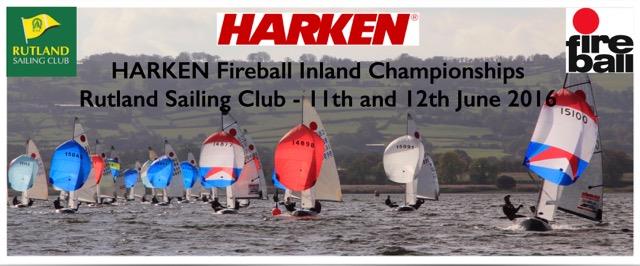 Harken Fireball Inlands at Rutland photo copyright Fireball Class taken at Rutland Sailing Club and featuring the Fireball class