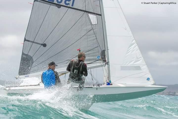 Fireball Worlds in South Africa day 1 photo copyright Stuart Parker taken at Mossel Bay Yacht and Boat Club and featuring the Fireball class