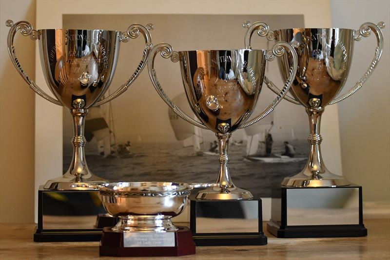 New trophies for the Fireball Nationals photo copyright Chris Turner taken at  and featuring the Fireball class