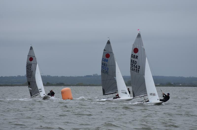 Fireball Gul Golden Dolphin Open at Blackwater photo copyright Kate Stewart taken at Blackwater Sailing Club and featuring the Fireball class